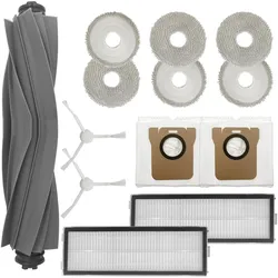 Roboparts Zubehör-Set für Dreame L10s/L10 Ultra /L10 Prime/L10s Pro Gen3/Xiaomi S20+, Staubsauger Roboter Zubehör