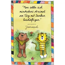 Keilrahmenbild JANOSCH CANVAS (BHT 30x40x5 cm) - BHT 30x40x5 cm
