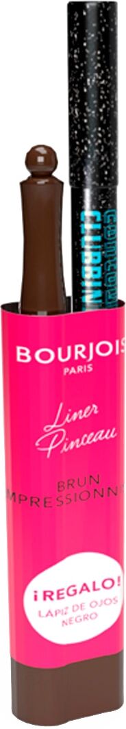 Bourjois Pack 2 x 1 Eyeliner Liner Pinceau .