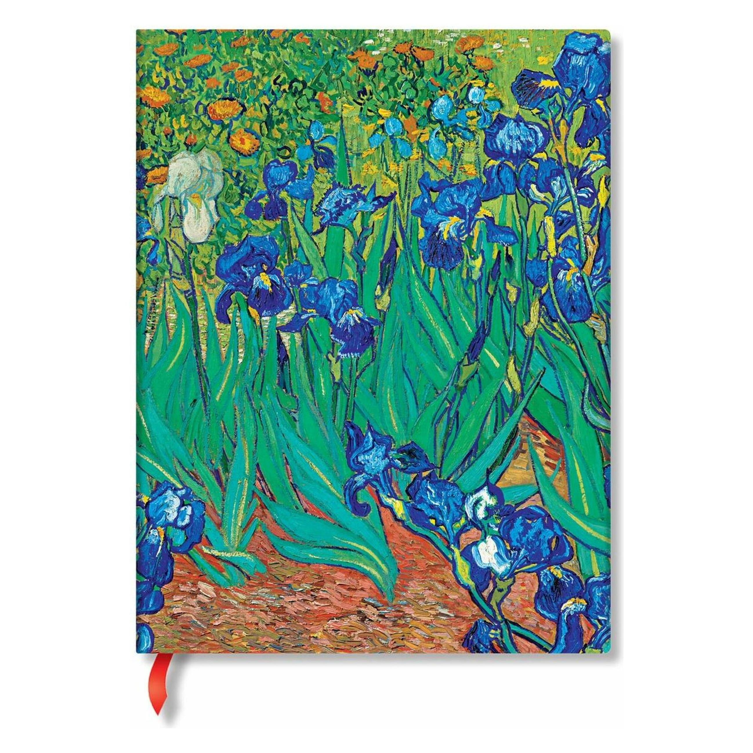 Paperblanks Notizbuch Schwertlilien Van Gogh Mini liniert (Liniert, Harter Einband) (47225106)