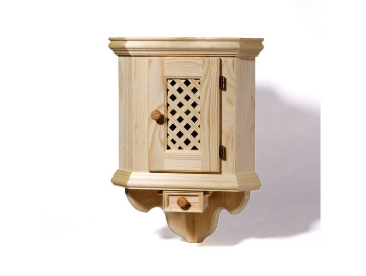 Holzwaren Wasmer Eckschrank Eckschrank klein
