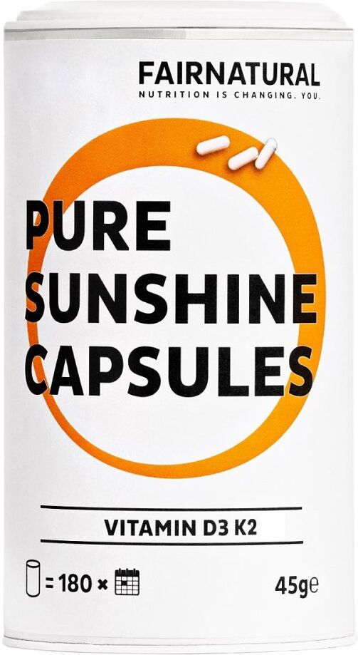 Fairnatural Vitamin D3 2500 I.E.+K2 MK-7 All-trans 90stk