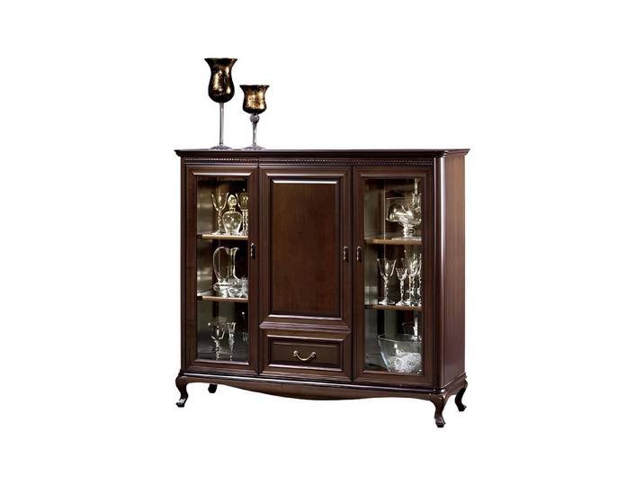 Xlmoebel Kommode Eleganter Servierschrank aus Holz mit Stauraum und Schubladen (Kommode, Kommode), Hergestellt in Europa