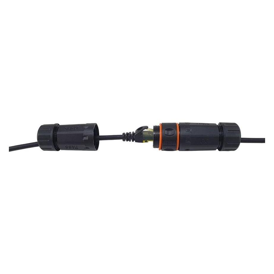 equip Patchkabel Cat6A S/FTP 2xRJ45 3.00m Outdoor schwarz (S/FTP, CAT6a, 3 m) (605102)