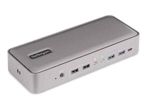 StarTech.com Dual-Laptop USB-C KVM Docking Station (129UE-USBC-KVM-DOCK)
