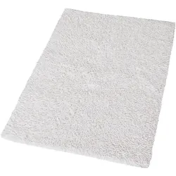 Kleine Wolke Badteppich Zagreb Weiss 55 cm x 85 cm