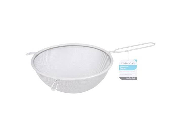KitchenCraft Grote RVS zeef, 20 cm