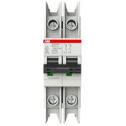 ABB SU202MR-K0.2 Sicherungsautomat K-Char., 10kA, 0.2A, 2P, RTT UL 489, Ringkabelanschluss 2CDS272347R0087