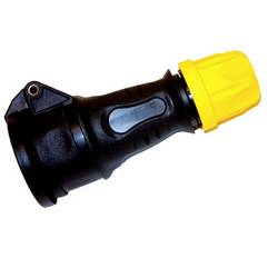 Gifas Electric 108113 Schutzkontaktstecker Gummi Schwarz