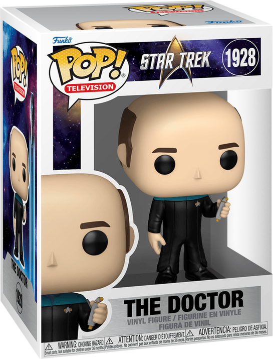 Funko Pop! Star Trek: Voyager The Doctor Vinyl Figure #1928, 16 cm, Officially Licensed Star Trek Collectible