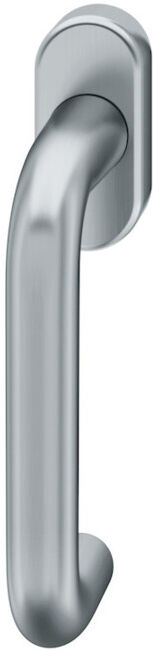 FSB Poignée de fenêtre, ovale, acier inoxydable 34 1070, tige 24-38 mm (0 34 1070 09039 6204)