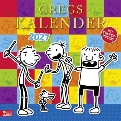 Gregs Kalender 2027, Kalender von Jeff Kinney, Baumhaus, 978-3-8339-1124-8