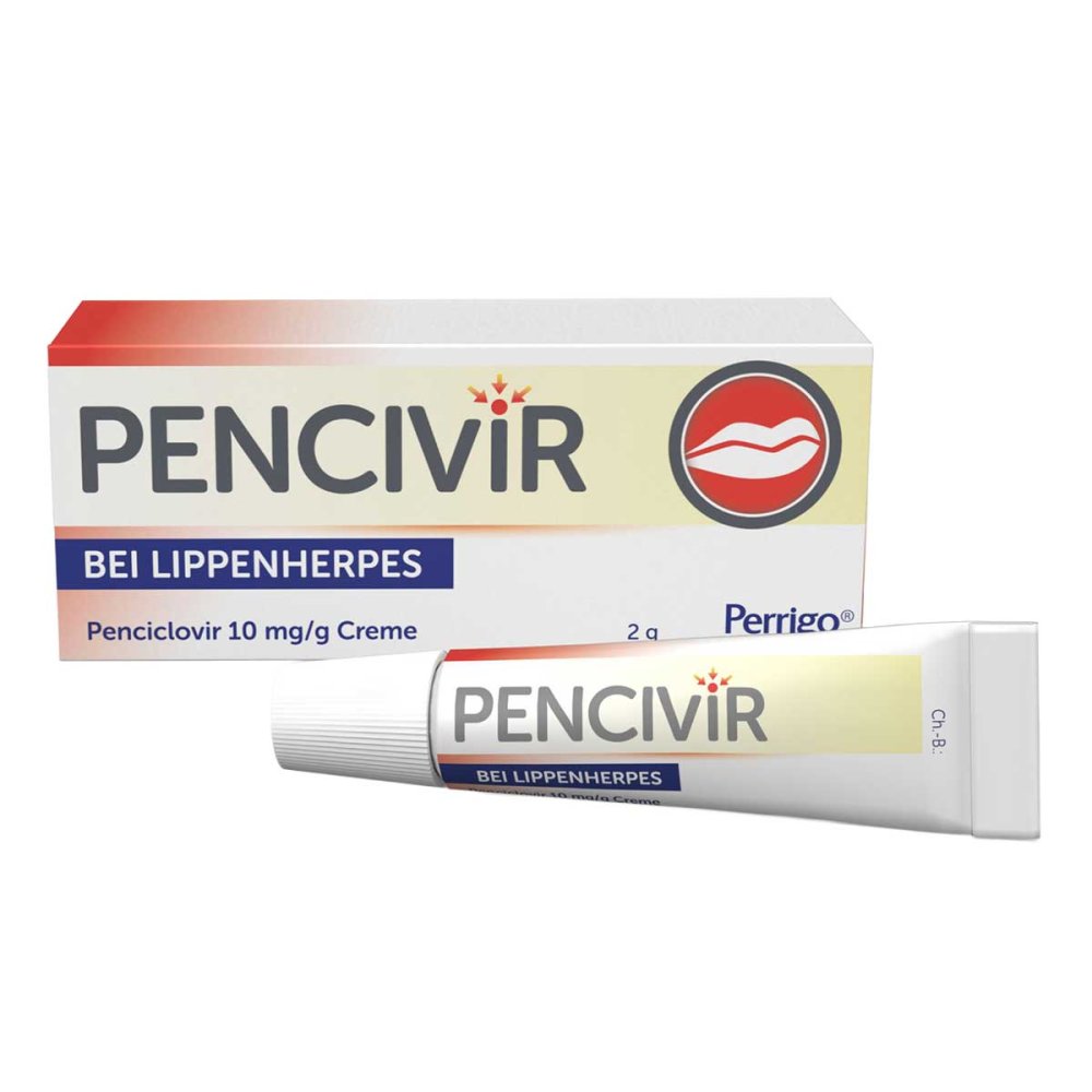 Perrigo Deutschland GmbH Pencivir Creme 1% bei Lippenherpes 10089596