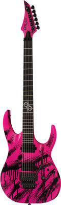 Solar Guitars A2.6FRPN Canibalismo Pink Neon Matte