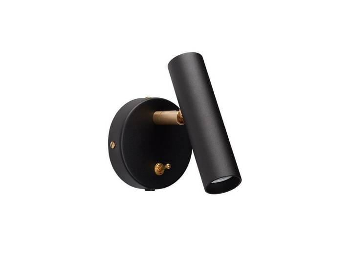 Slender Wandleuchte Black/Brass - Belid - Wohnzimmer - Metall