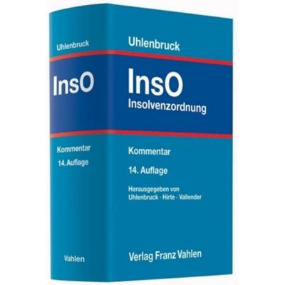 Insolvenzordnung, Gebundene Ausgabe von Wilhelm; Hirte, Heribert; Vallender, Heinz; v. Wilhelm Uhlenbruck, Heribert Hirte u. Heinz Vallender