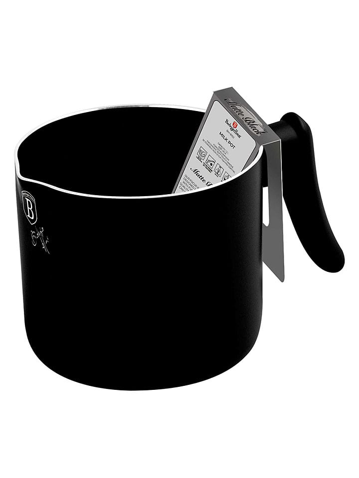 Berlinger Haus Milchkochtopf in Schwarz - 1,2 l - onesize