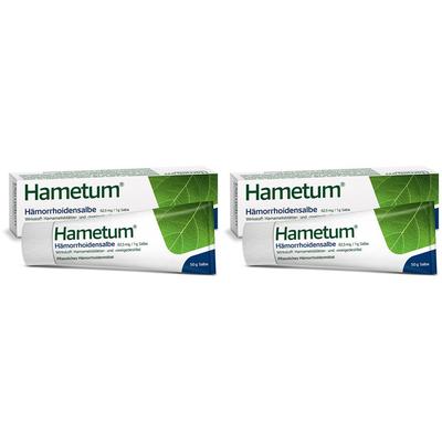 Hametum Hämorrhoiden Salbe Doppelpack 2x50 g