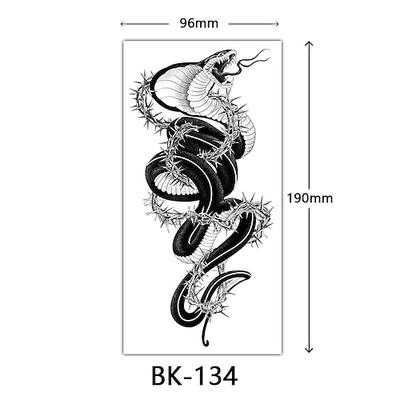 grenzüberschreitende exklusive Skizzen-Blumen-Tattoo-Aufkleber. Skizzen-Tattoo-Aufkleber. Rosen-Blumen-Schwarz-Weiß-Blumen-Tattoo