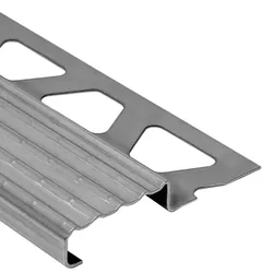 Schlüter Systems TREP-E 4VA Treppenprofil R10 Edelstahl V4A E - Edelstahl Höhe: 13 mm Länge: 2,5 m