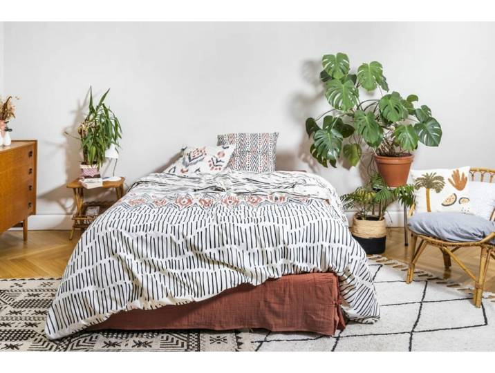 Parure de couette 3pcs Coton 57 Ethnic