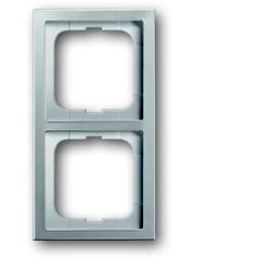 Busch-Jaeger 2fach Rahmen Rahmen Edelstahl 2CKA001754A4318 1 St.
