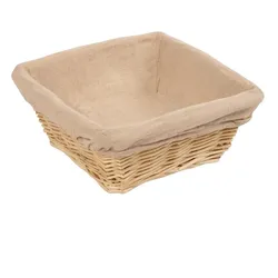 Gastronoble Brotkorb Olympia Weide | mit Futter | 23cm | 4 Körbe