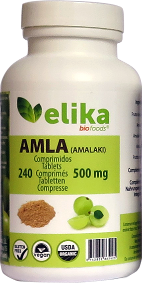 Elikafood Amla 240 tablets 500 mg