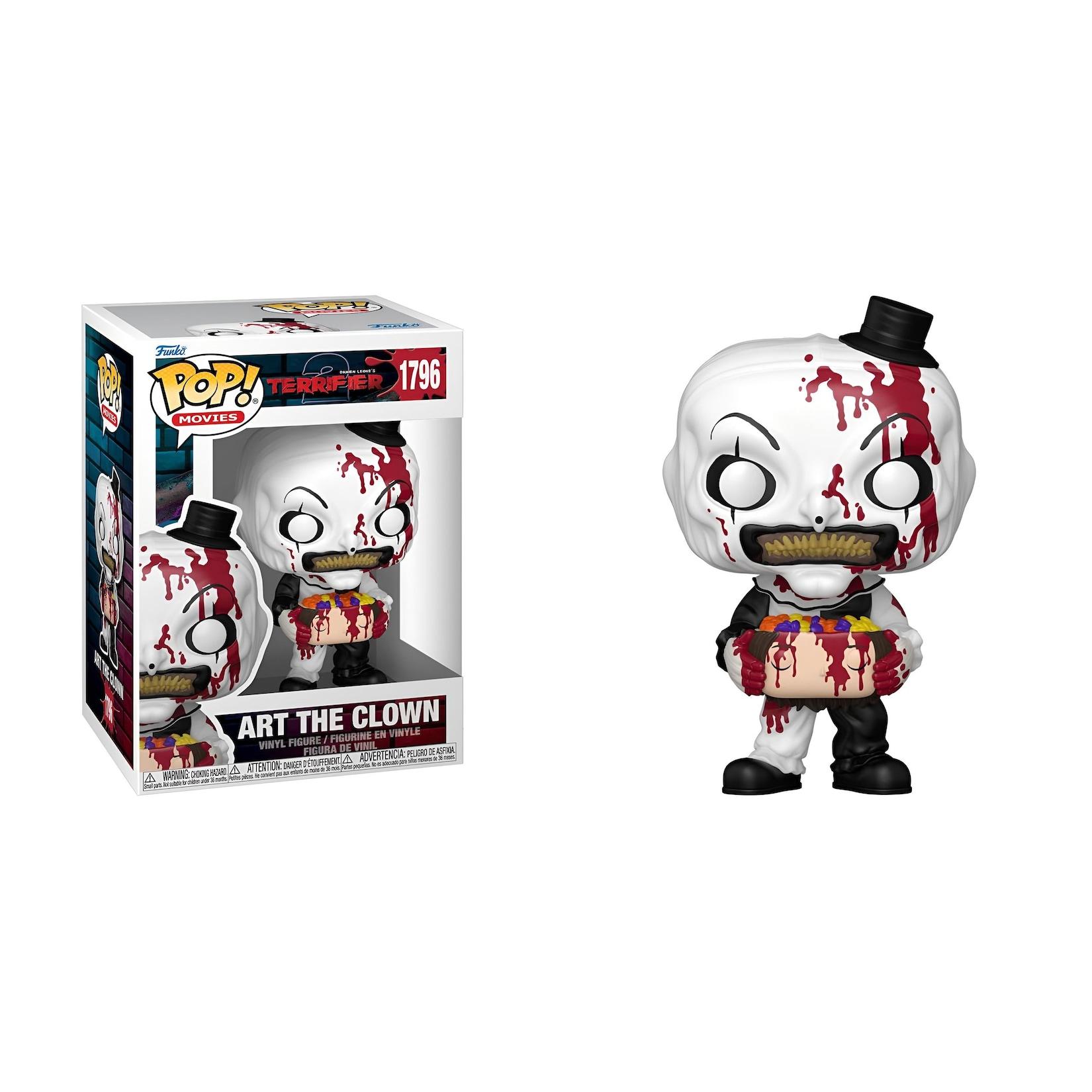 POP-Terrifier 2 -Art the Clown w/Candy Filled Head