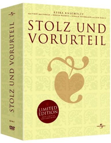 Joe Wright - Stolz und Vorurteil (DVD + Buch) [Limited Edition] - Preis vom 11.10.2026 03:10:56 h