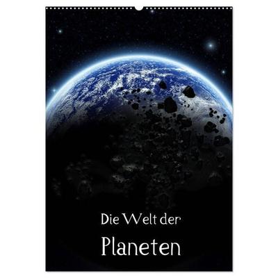 Die Welt der Planeten (Wandkalender 2027 DIN A2 hoch), CALVENDO Monatskalender