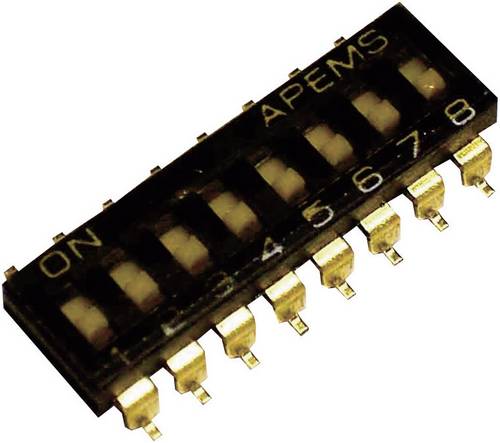 APEM IKH0403000 IKH0403000 DIP-Schalter Polzahl 4 SMD