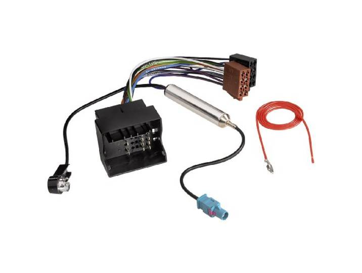 Hama Auto ISO-adapter met fantoomvoeding voor Audi + VW