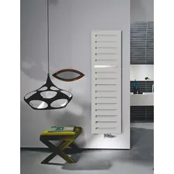 Zehnder Design-Heizkörper Metropolitan Bar elektrisch, 1540x39x400 mm, Light Grey