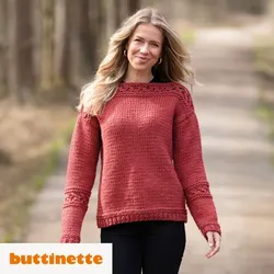 Strickanleitung – Damenpullover aus Woll Butt Versailles Big