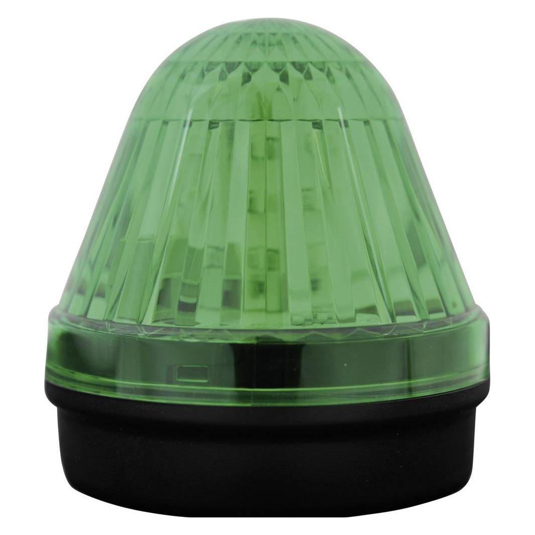 Compro Signalleuchte LED Blitzleuchte BL50 2F CO/BL/50/G/024 Grün Dauerlicht, B (COBL50GL0242F-Compro-)