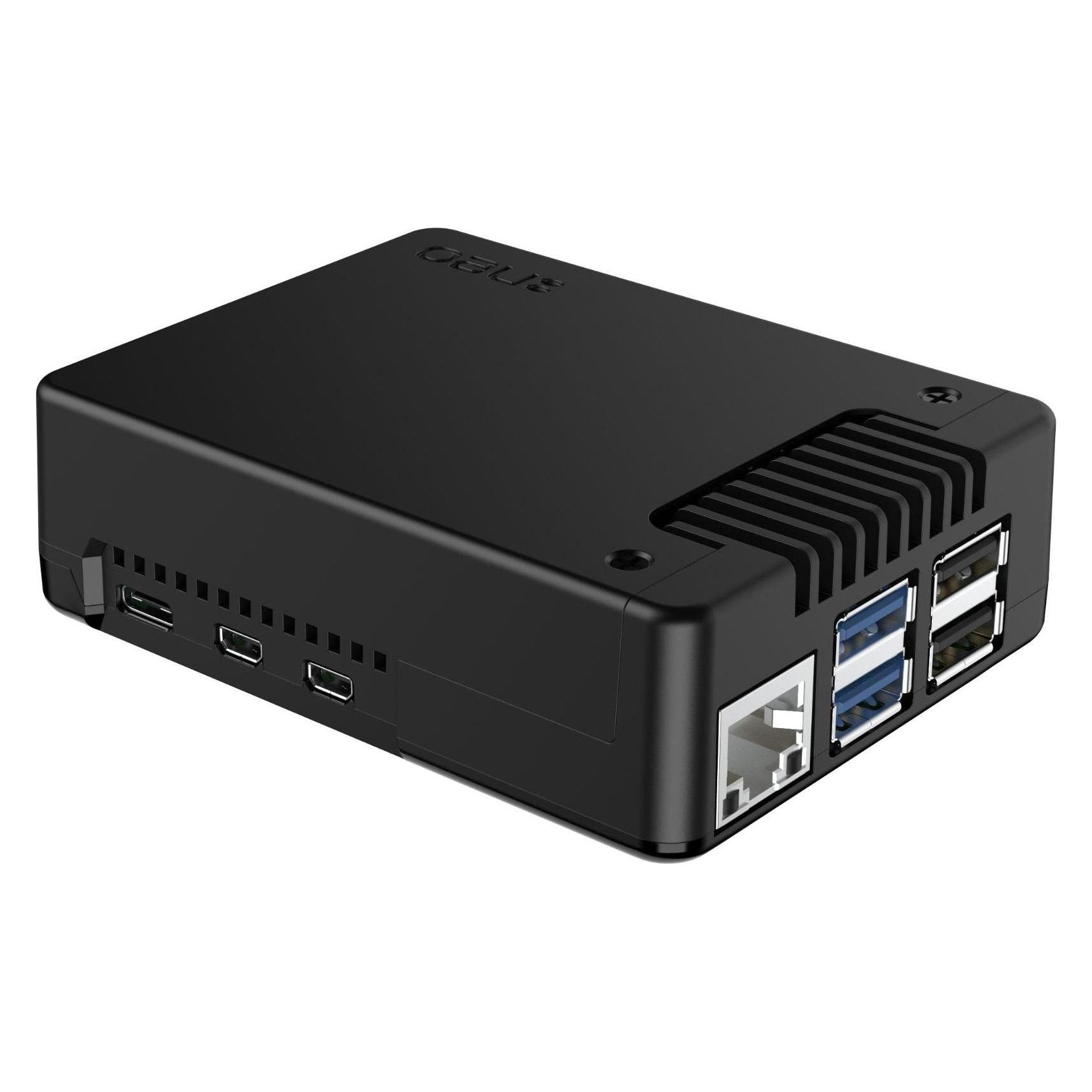 Argon NEO 5 Case für Raspberry Pi 5 mit eingebautem Lüfter, schwarz (NEO 5 Case)