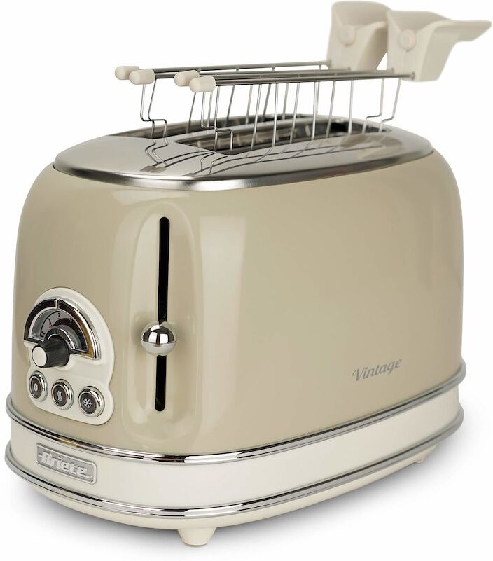 Ariete Tostapane 2Fette 800W 6Liv Vintage Beige