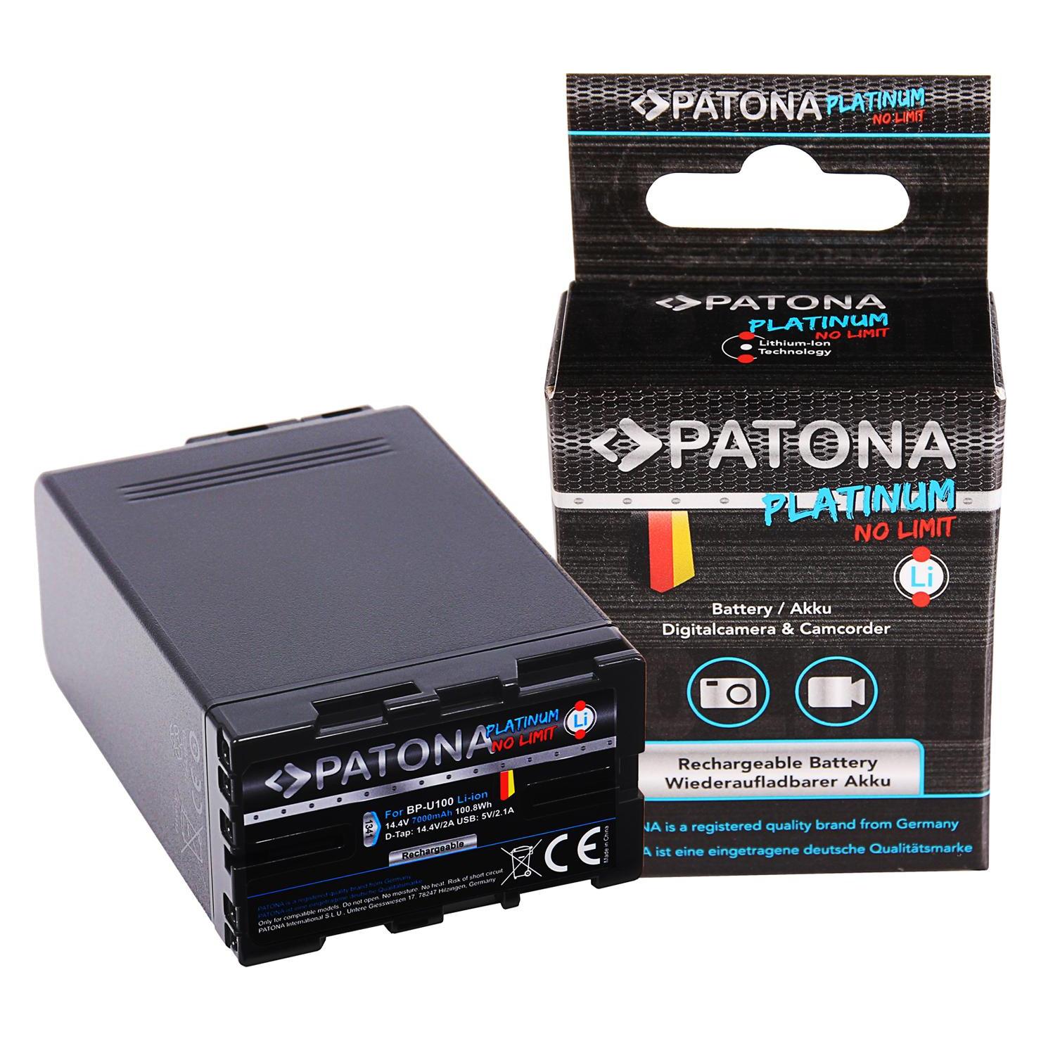 Patona Platinum Akku Sony BP-U100 (Kamera Akku) (1341)