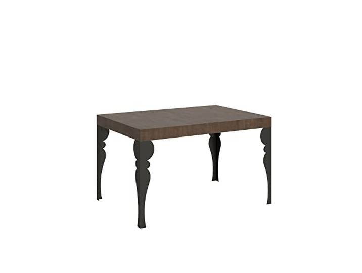 Itamoby, Uittrekbare tafel Paxon, notenboom, 90 x 130 cm, uitgetrokken 234