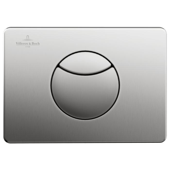 Villeroy & Boch ViConnect WC-Betätigungsplatte 922485LC edelstahl, Kunststoff