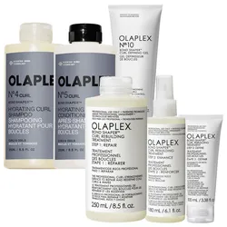 1230ml Olaplex Curl Routine Set (No.4CURL 250ml + No.5CURL 250ml + No.10 200ml + Treatment Set 250ml+180ml+100ml)