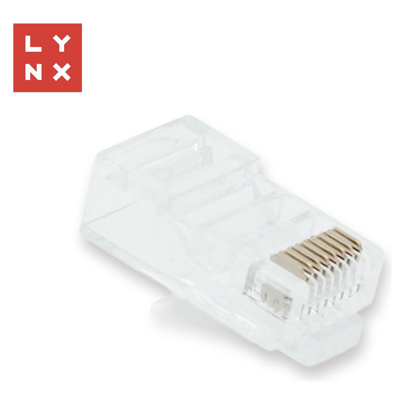 Lynx Cs LYNX konektor UTP Cat5e, 50µ, 100ks (UTP, CAT5e) (LX-CON-CAT5E-UTP-50)
