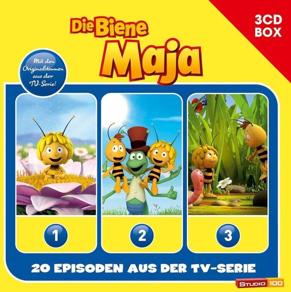 die Biene Maja - 3-CD Hörspielbox Zur Neuen TV-Serie (Cgi) Vol.1 - Preis vom 17.10.2026 19:25:27 h