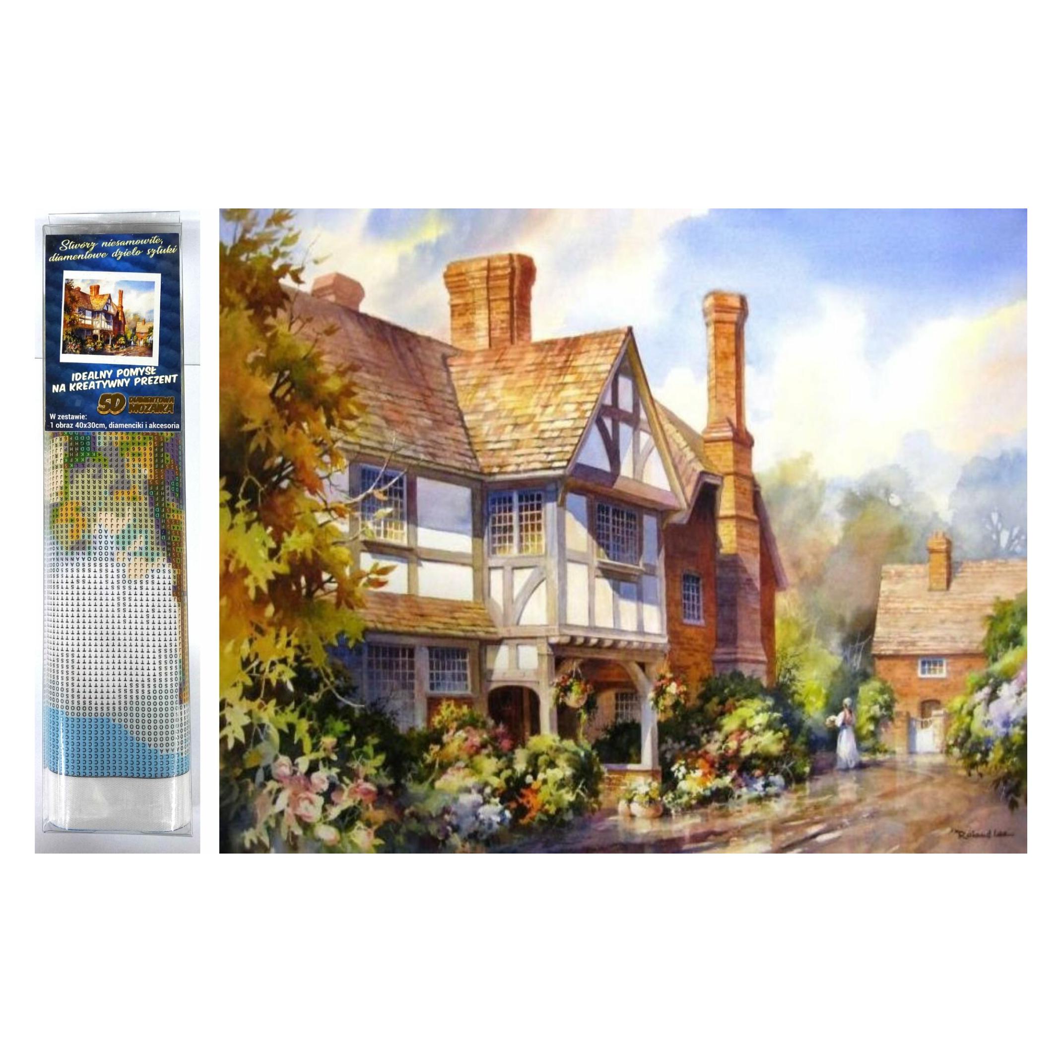 Norimpex Diamond Gemälde Landhaus 30x40cm (1007751)