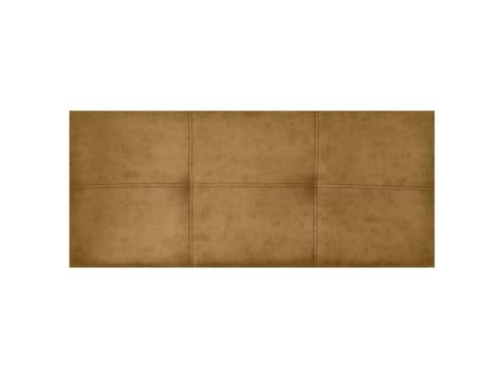 Matris Kopfteil aus schmutzabweisendem Florenz-Stoff Magnolien-Stoff im Vintage-Look, einfach aufzuhängen Gelb 160 x 50 x 5 cm, Bett 150 cm
