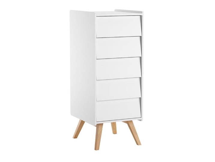 Chiffonnier Vox Vintage Blanc et Bois