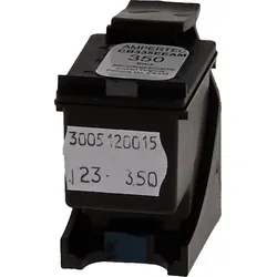 Kompatible Tinte ersetzt HP CB335EE  350  schwarz
