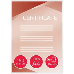 GBC, Laminierfolie, UV Safe Laminating Pouch (A4, 100 Stk., 300 μm)