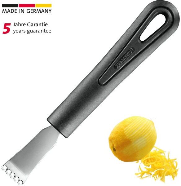 Westmark Citrusskræller Gentle, Sort, 16,5cm